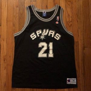 San Antonio Spurs Tim Duncan NBA Champion Jersey